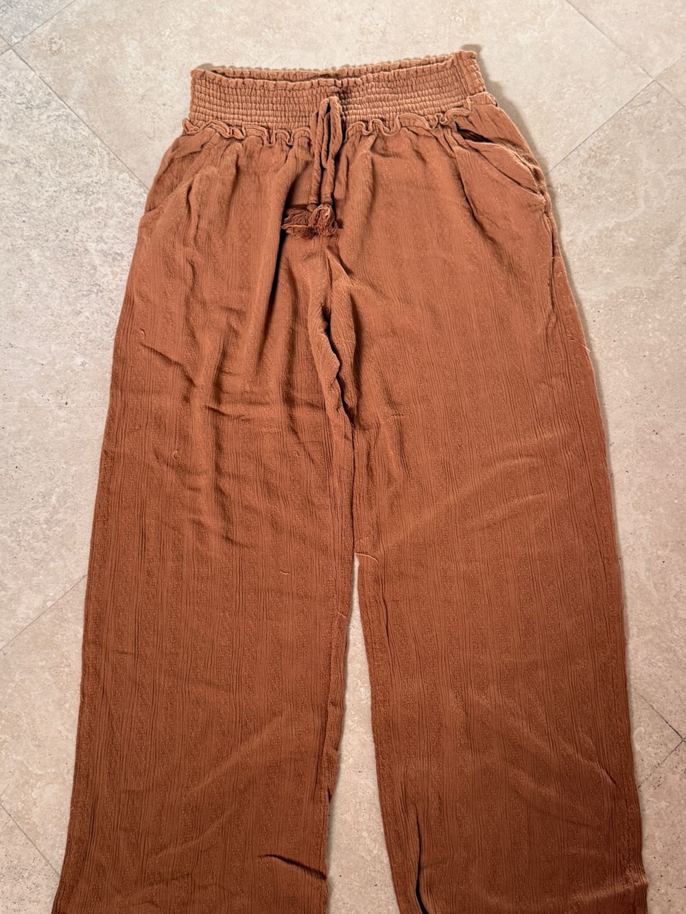 Women’s  Wide-Leg Drawstring Pants